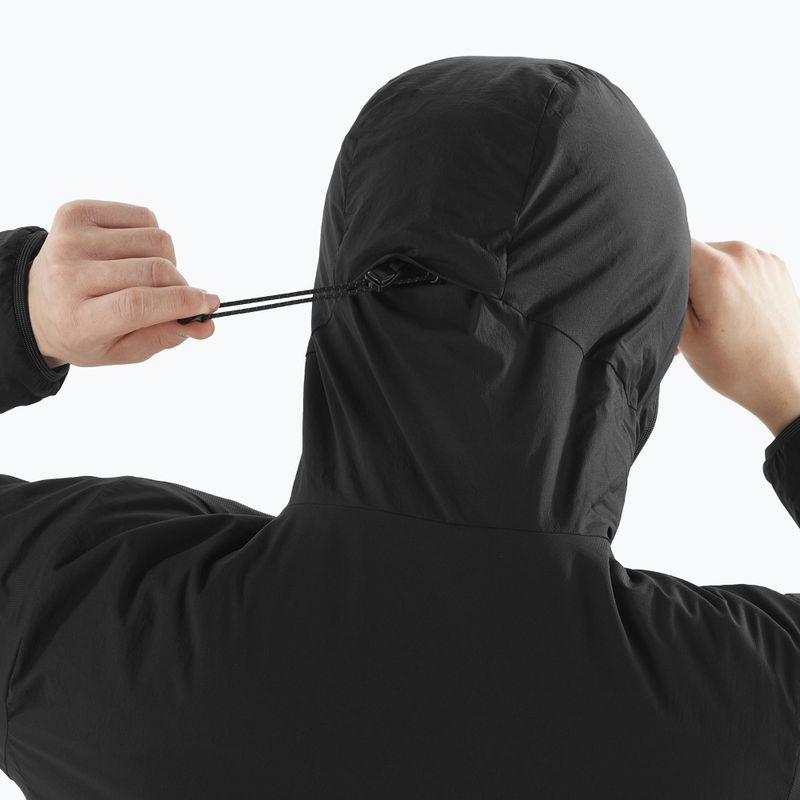 Мъжко подплатено яке Саломон Моунтан Флех деер бласк 4