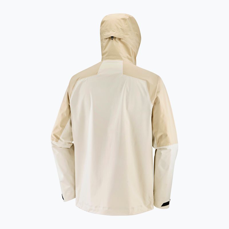 Мъжко дъждобранно яке Salomon Outerpath white pepper/rainy day 9