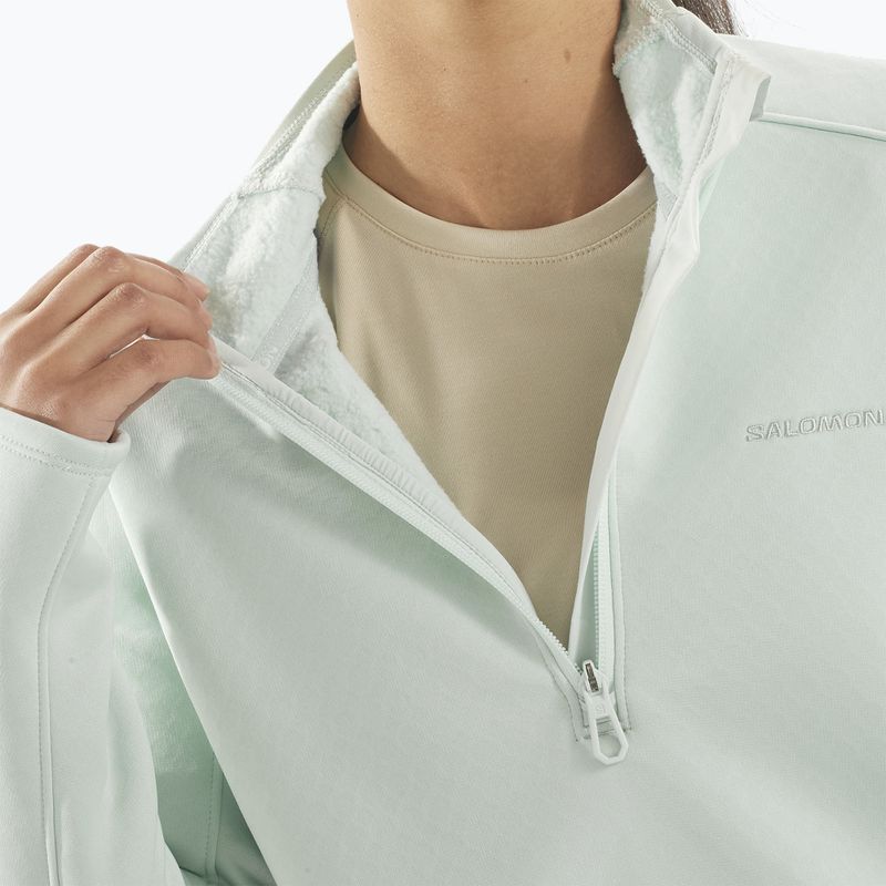 Дамско яке за трекинг Salomon Essential Midwarm HZ misty blue 5