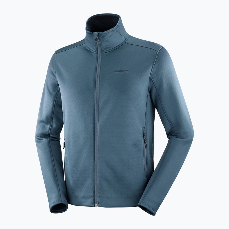 Мъжки потник Salomon Essential Midwarm Fz midnight navy trekking 6