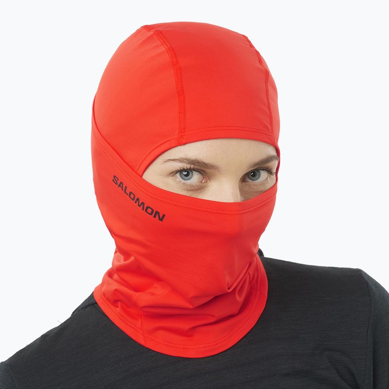 Шапка-маска Salomon Absolute Balaclava cherry tomato 2
