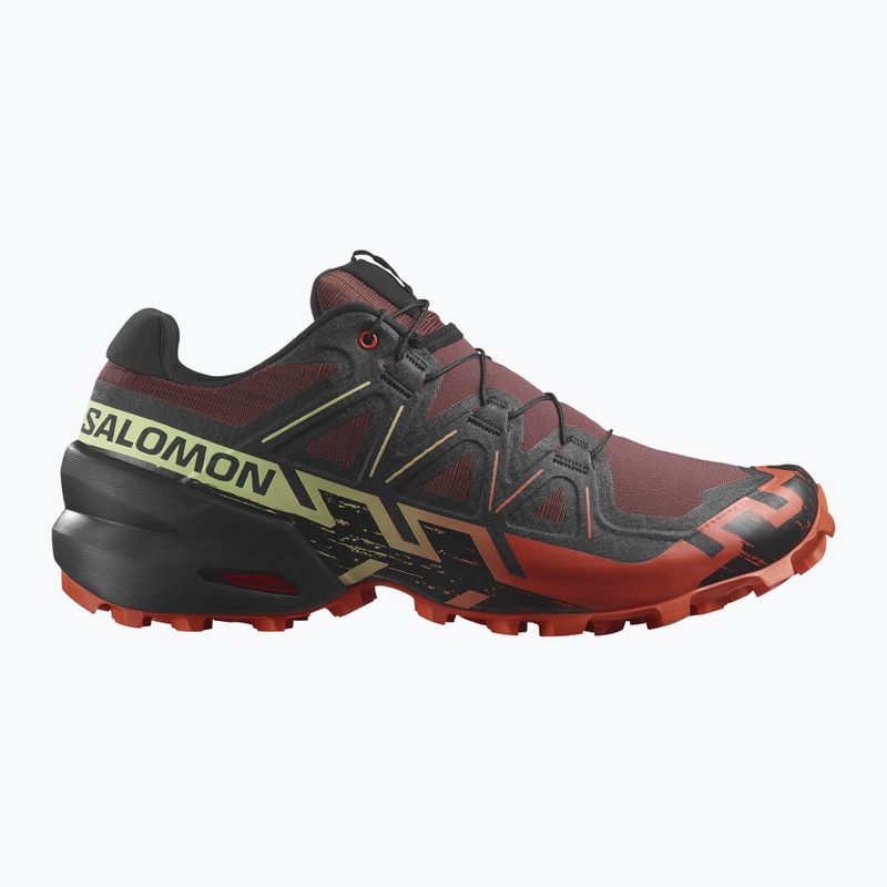 Salomon Speedcross 6 мъжки обувки за бягане ром стафида/чери домат/коняк 9