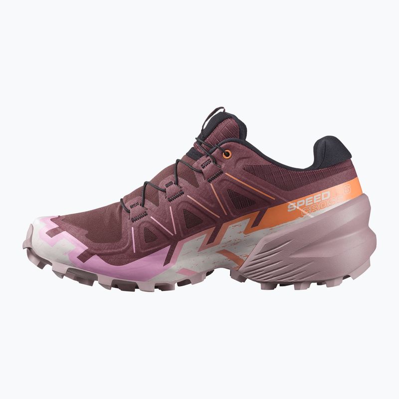 Дамски маратонки за бягане Salomon Speedcross 6 catawba grape/papaya/deauville mauve 10