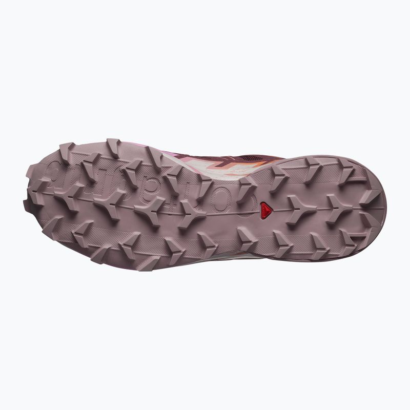 Дамски маратонки за бягане Salomon Speedcross 6 catawba grape/papaya/deauville mauve 12