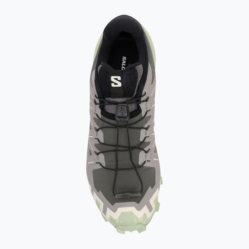 Salomon Speedcross 6 дамски обувки за бягане castlerock/vanilla ice/smoke green 5