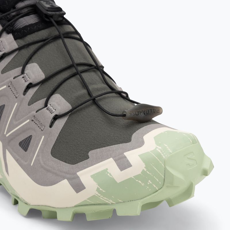 Salomon Speedcross 6 дамски обувки за бягане castlerock/vanilla ice/smoke green 7