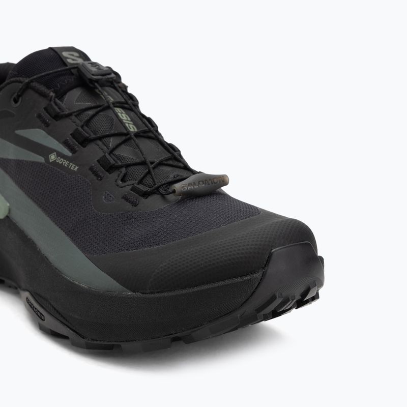 Мъжки обувки за бягане Salomon Genesis GTX black/agave green/urban chic 7