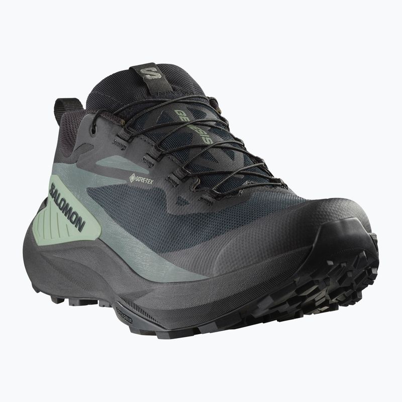 Мъжки обувки за бягане Salomon Genesis GTX black/agave green/urban chic 8