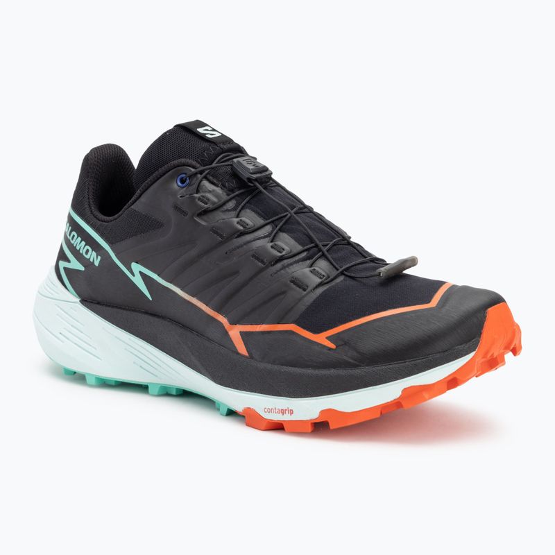 Мъжки обувки за бягане Salomon Thundercross black/cherry tomato/electric green