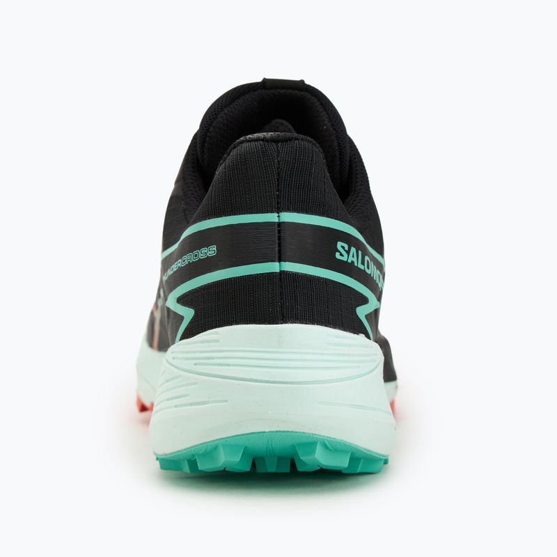 Дамски обувки за бягане Salomon Thundercross black/cherry tomato/electric green 6