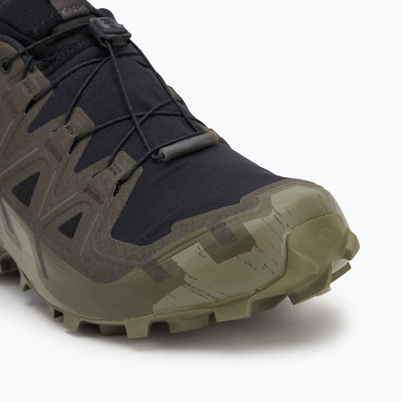 Мъжки обувки за бягане Salomon Speedcross 6 GTX black/peat/deep lichen green 7