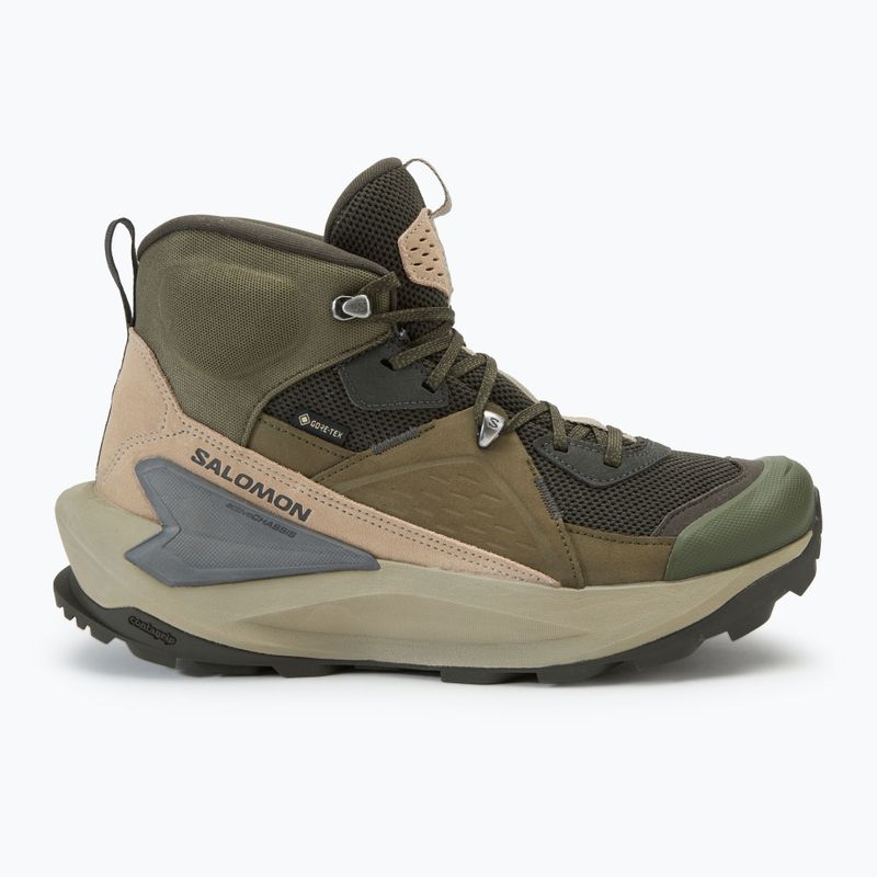 Мъжки туристически обувки Salomon Elixir Mid GTX peat/vintage khaki/castlerock 2