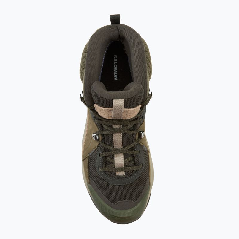 Мъжки туристически обувки Salomon Elixir Mid GTX peat/vintage khaki/castlerock 5