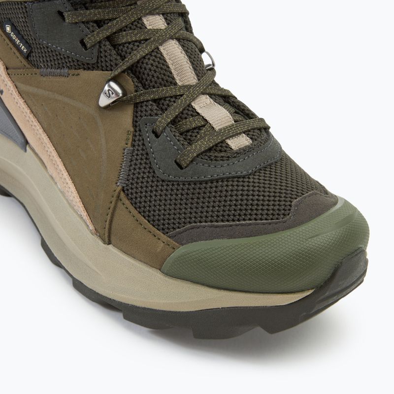 Мъжки туристически обувки Salomon Elixir Mid GTX peat/vintage khaki/castlerock 7