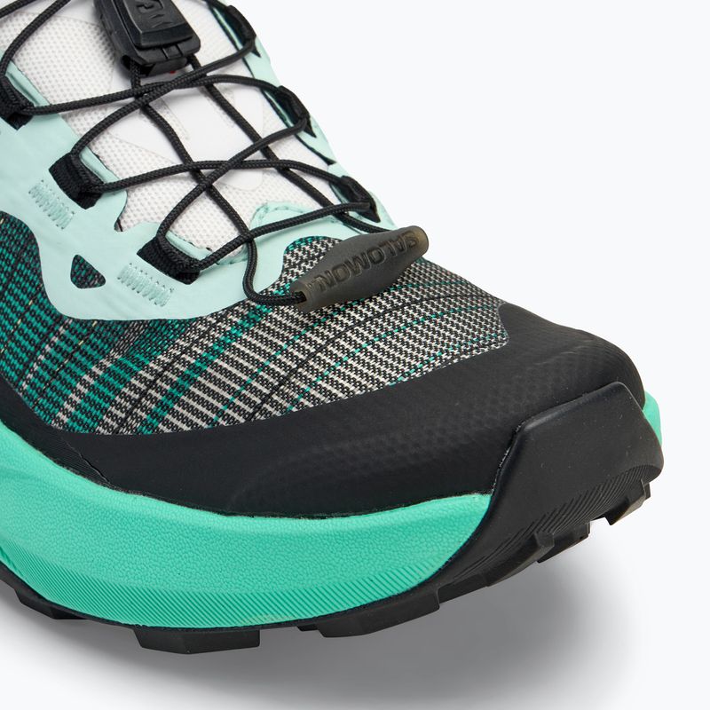 Salomon Genesis bay/electric green/cherry дамски обувки за бягане 7