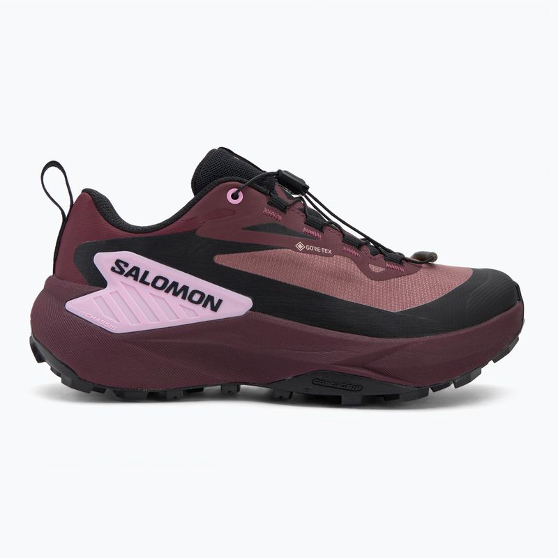 Дамски обувки за бягане Salomon Genesis GTX rose taupe/black orchid/bouquet 2