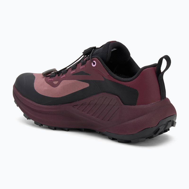 Дамски обувки за бягане Salomon Genesis GTX rose taupe/black orchid/bouquet 3