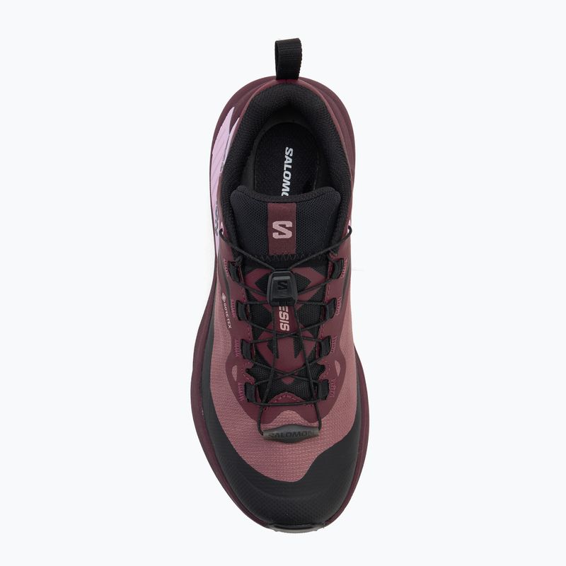 Дамски обувки за бягане Salomon Genesis GTX rose taupe/black orchid/bouquet 5