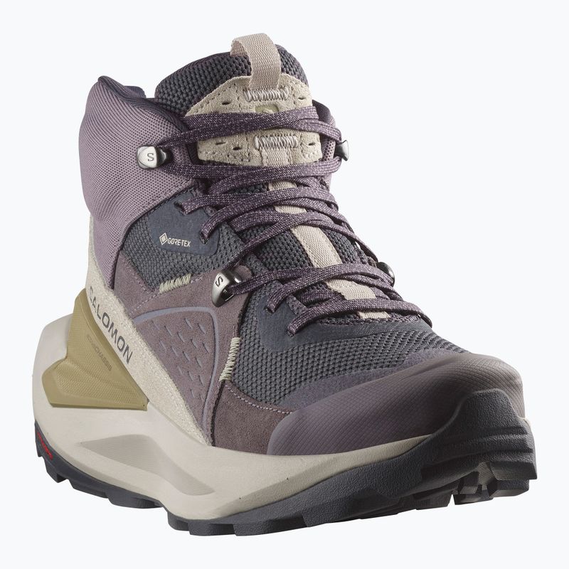 Дамски туристически обувки Salomon Elixir Mid GTX nine iron/shark/silver cloud 8