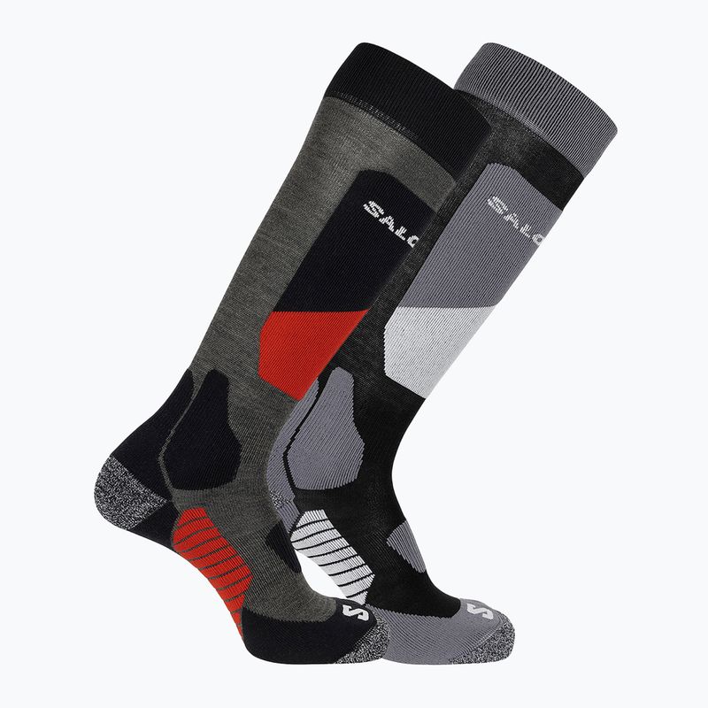 Скиорски чорапи Salomon S/Access 2 чифта copen blue/ beluga 8