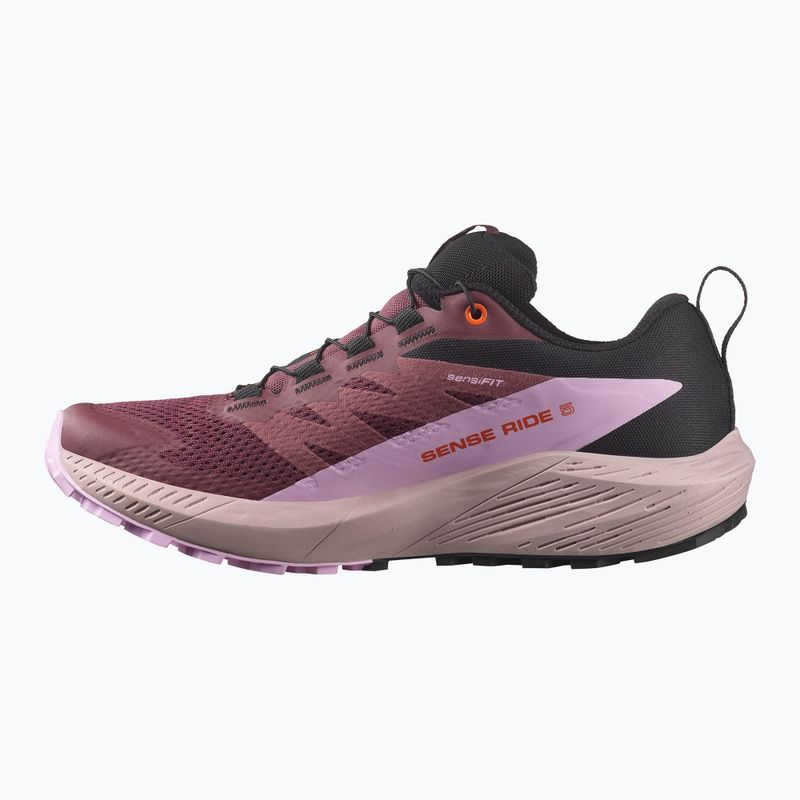 Salomon Sense Ride 5 GTX дамски обувки за бягане catawba grape/orchid bouquet/cherry tomato 9