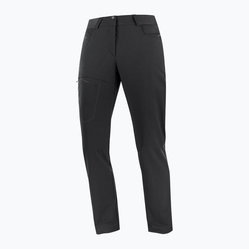 Дамски панталони за трекинг Salomon Wayfarer Warm deep black 4