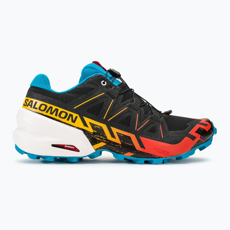 Мъжки обувки за бягане Salomon Speedcross 6 black/white/transcend blue 2