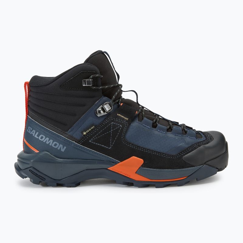 Мъжки обувки за трекинг Salomon X Ultra Alpine MID GTX blue nights/black/red orange 2