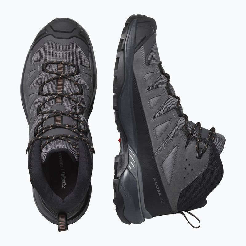 Мъжки обувки за трекинг Salomon X ULTRA 360 LTR MID GTX castlerock/asphalt 5