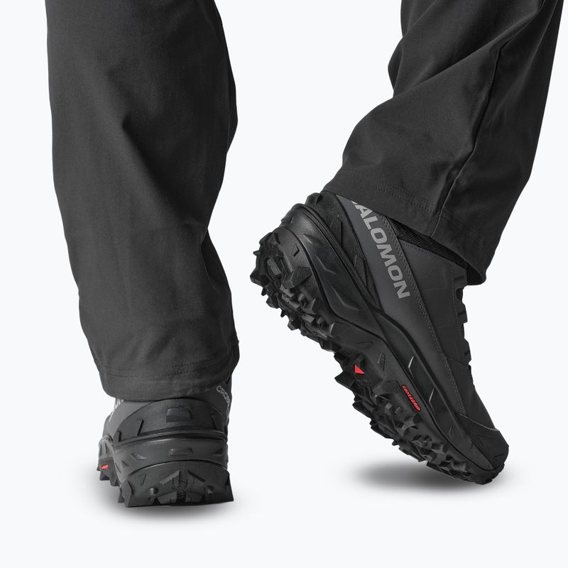 Мъжки обувки за трекинг Salomon Crosstrak Powder WP asphalt/black/sharkskin 9