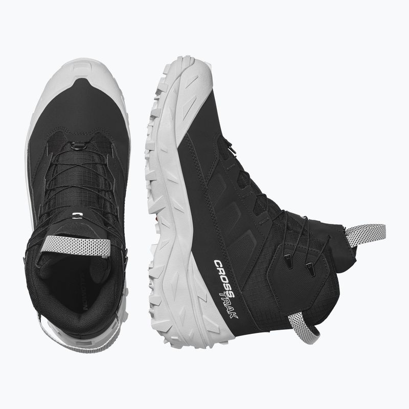 Мъжки обувки за трекинг Salomon Crossrak Powder WP black/ black/white 13