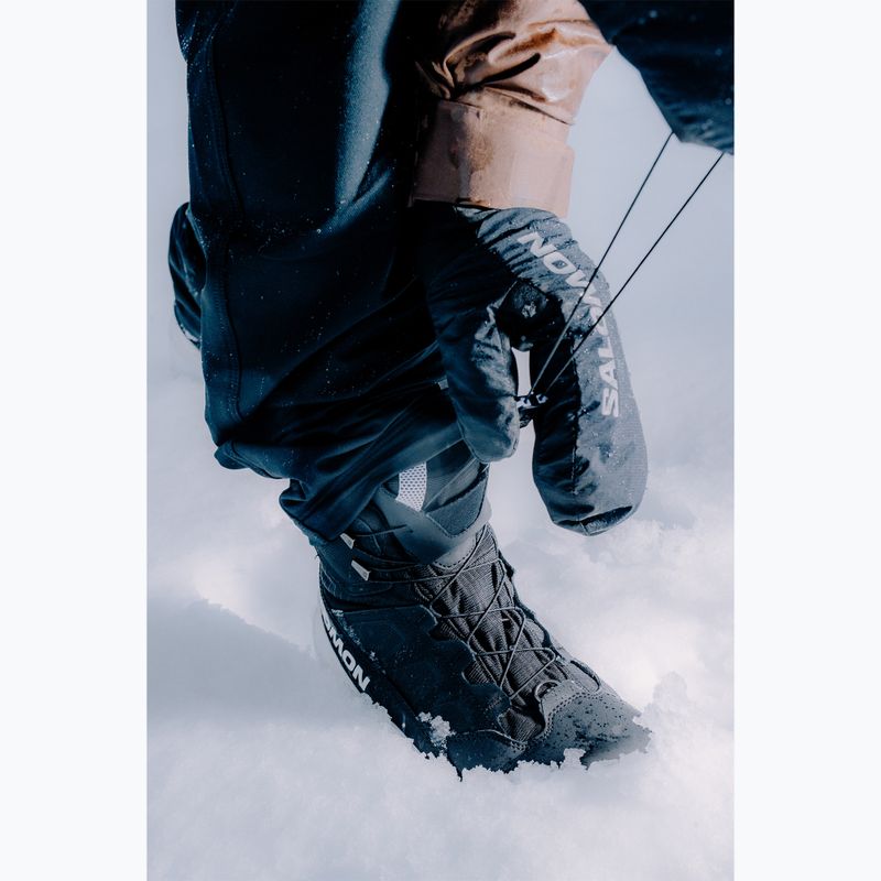 Мъжки обувки за трекинг Salomon Crossrak Powder WP black/ black/white 17