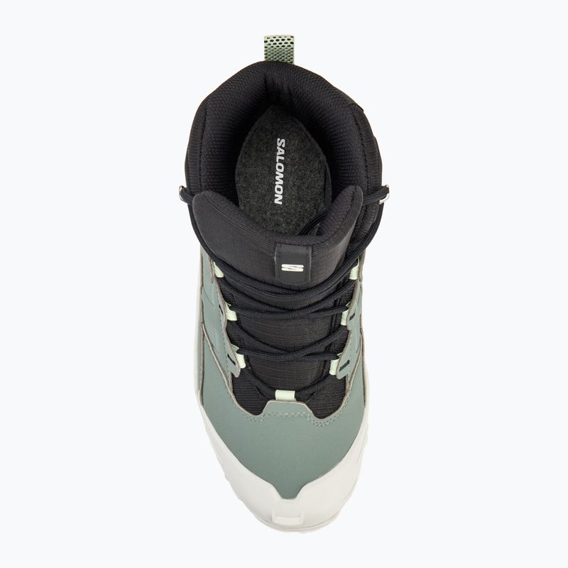 Дамски обувки за трекинг Salomon Crosstrak WP agave green/ black/can ary green 5