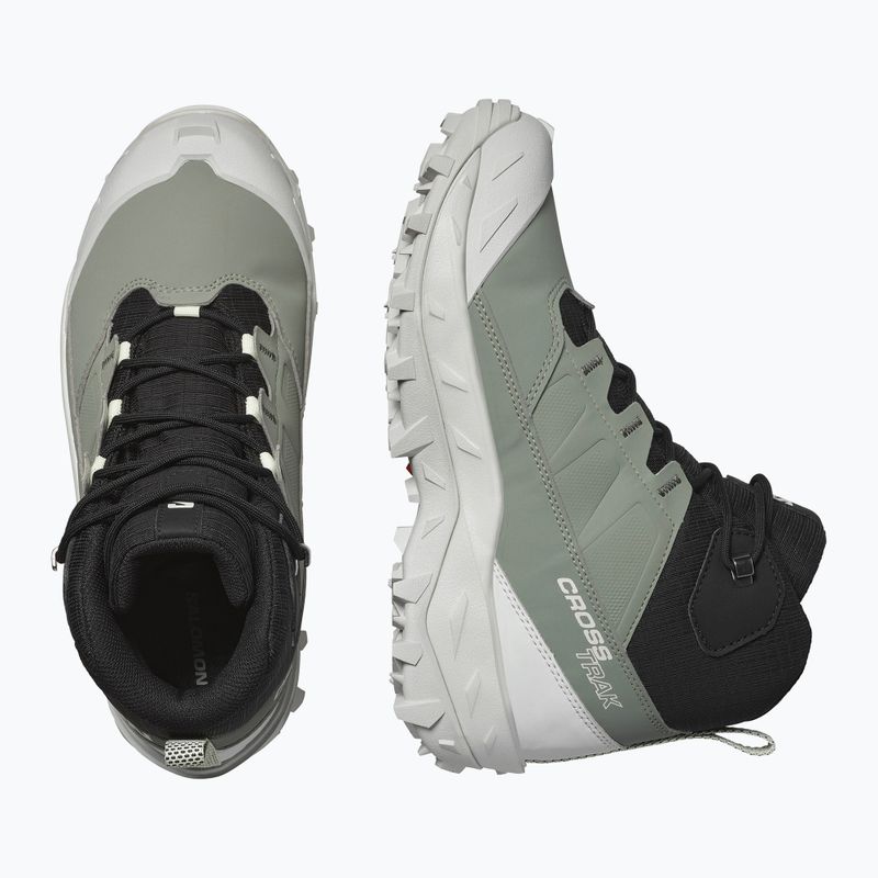 Дамски обувки за трекинг Salomon Crosstrak WP agave green/ black/can ary green 13