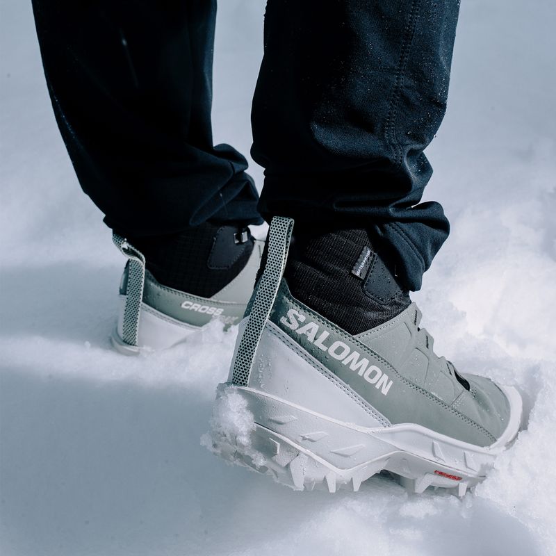 Дамски обувки за трекинг Salomon Crosstrak WP agave green/ black/can ary green 17