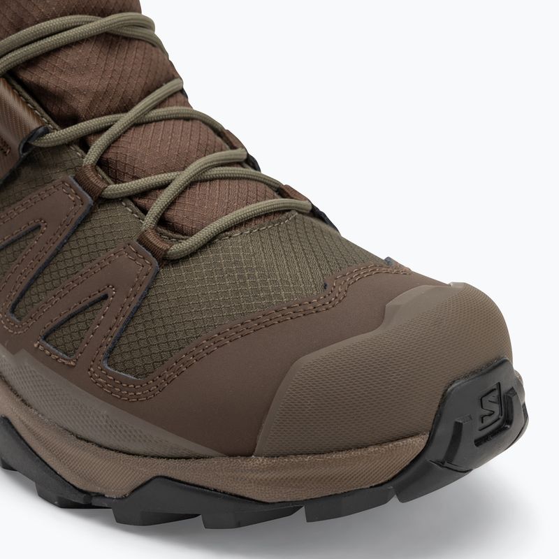 Мъжки ботуши за трекинг Salomon X Ultra Tracker GTX green/earth brown/sharkskin 7