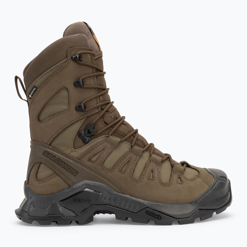 Salomon Quest Tracker High GTX туристически обувки земно кафяво/зелено 2