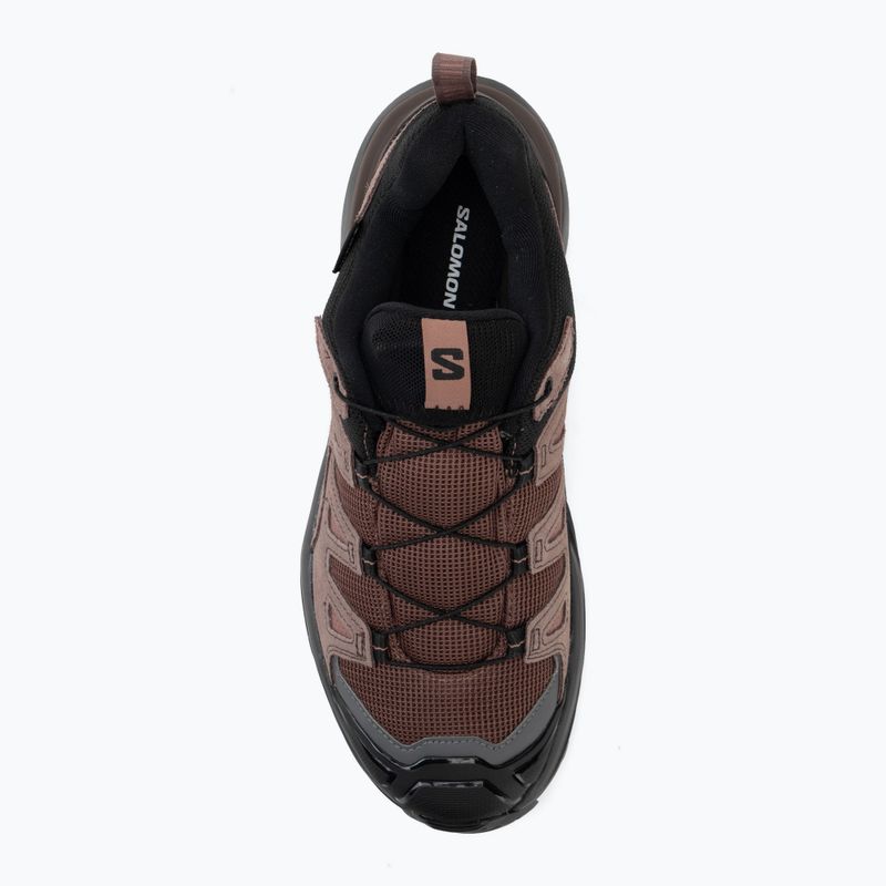 Дамски обувки за трекинг Salomon X ULTRA 360 LTR GTX cognac/peppercorn/black 5