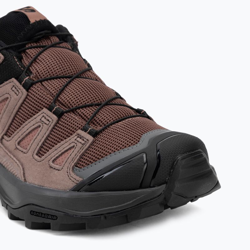 Дамски обувки за трекинг Salomon X ULTRA 360 LTR GTX cognac/peppercorn/black 7