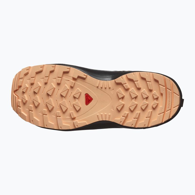 Детски обувки за трекинг Salomon XA Pro V8 Winter CSWP pewter/black/peach fuzz 11