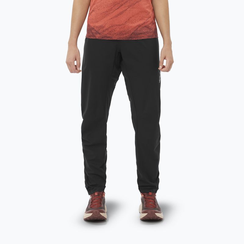 Salomon S/Lab Ultra Hybrid тъмно черен панталон за бягане