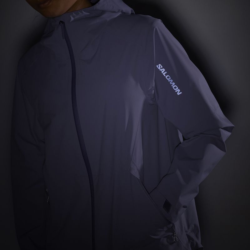 Salomon Outerpath 2.5L дамско ветроустойчиво яке blue granite 7