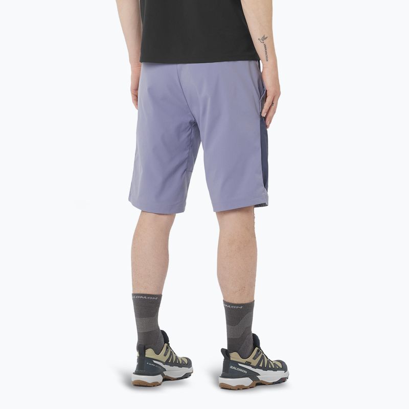 Мъжки шорти за трекинг Salomon Outerpath Utility blue granite / blue nights 2