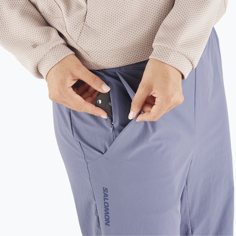 Дамски панталони за трекинг Salomon Wayfarer Ease blue granite 4