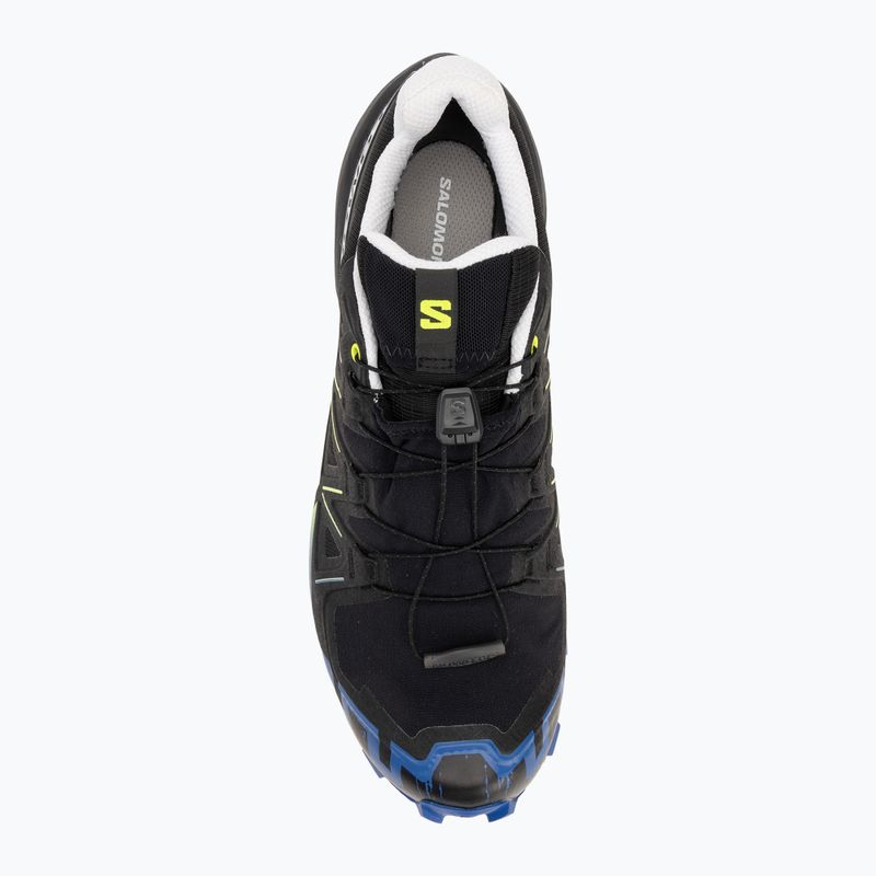 Salomon Speedcross 6 Gtx Fan Fire black/surf the web/safety yellow мъжки обувки за бягане 5