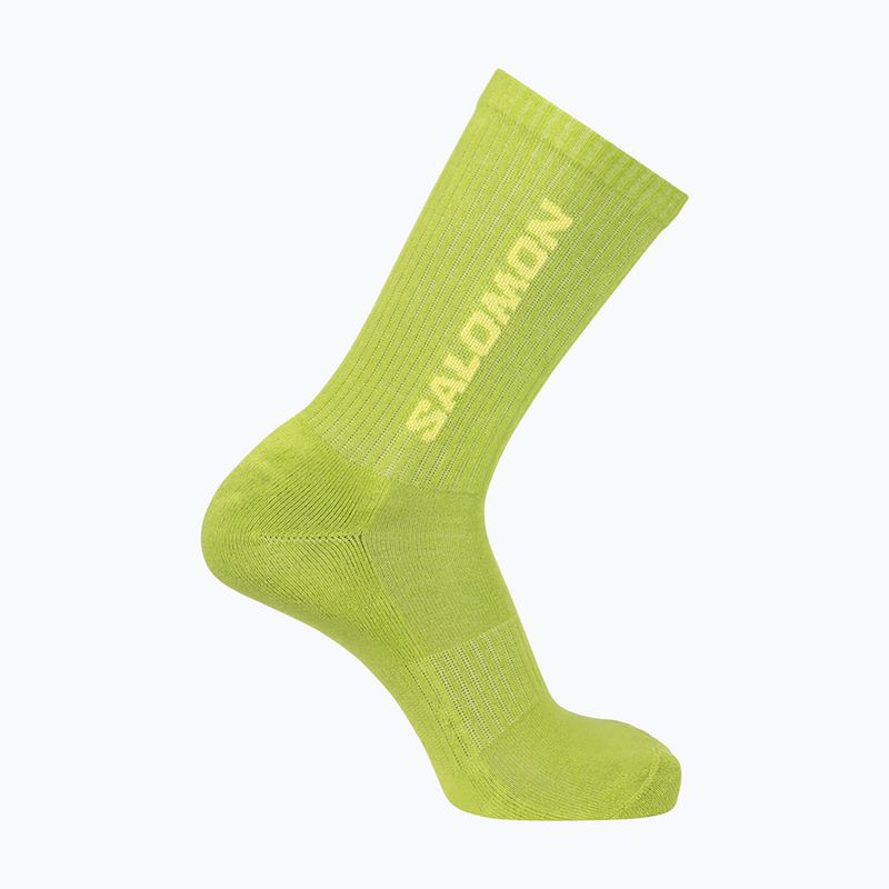 Чорапи Salomon Everyday Crew 3 чифта flame scarlet/dark citron 3
