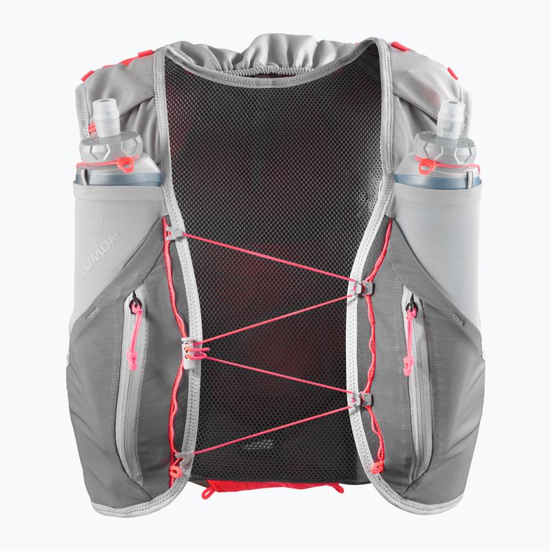 Жилетка за бягане Salomon ADV SKIN 12 Set castelrock/alloy/neon flame