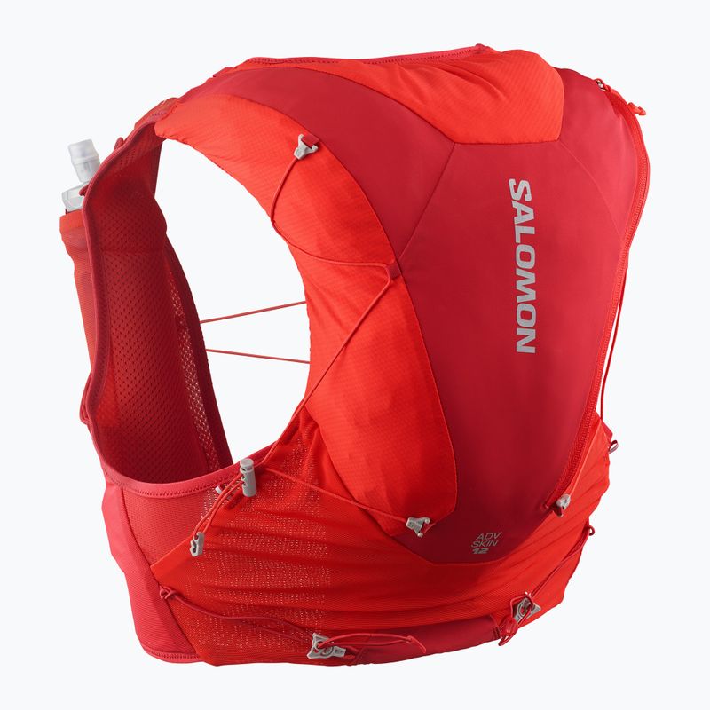 Жилетка за бягане Salomon ADV SKIN 12 Set flame scarlet/haude red 2