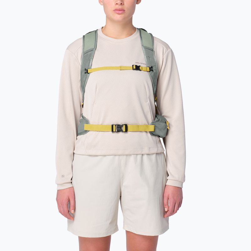 Туристическа раница Salomon Trailblazer 20 l sedona sage/seagrass/cress green 4