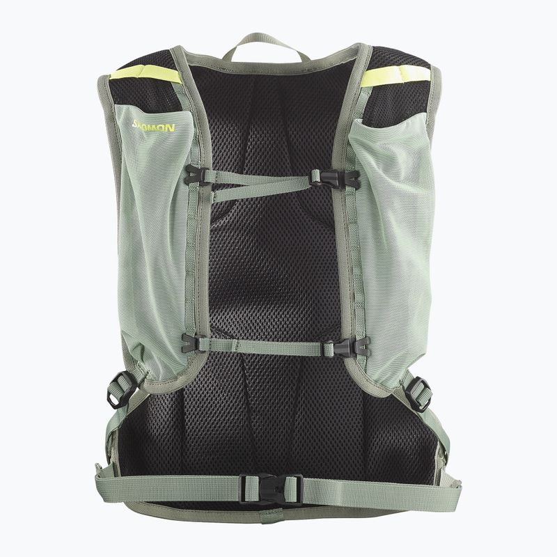 Раница за бягане Salomon Cross 8 green milieu/agave green 2